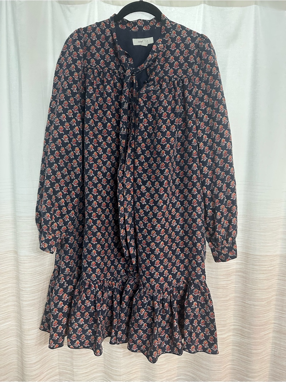Country Road 100% Silk Neck Tie Dress